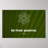 Zitat von Plato Poster (Vorne)