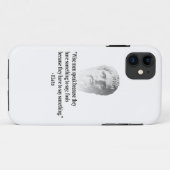Zitat von Platon Case-Mate iPhone Hülle (Rückseite (Horizontal))