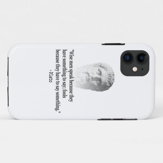 Zitat von Platon Case-Mate iPhone Hülle (Rückseite (Horizontal))