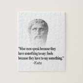 Zitat von Platon Puzzle (Vertikal)