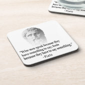 Zitat von Platon Untersetzer (Linke Seite)