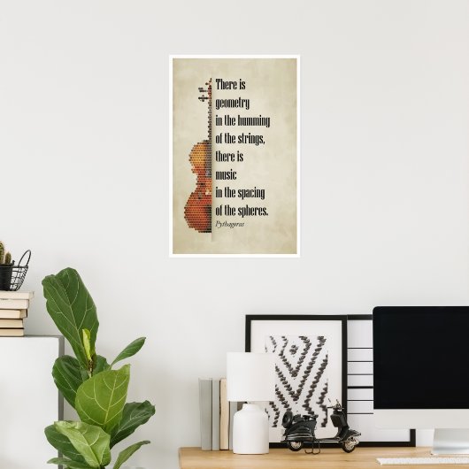 Zitat von Pythagoras Poster (Heimbüro)