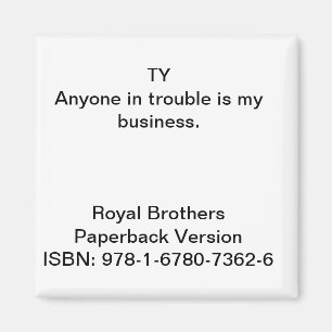 Zitat von "Royal Brothers" Magnet