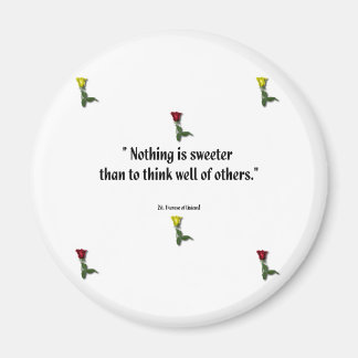 Zitat von Saint Therese 1 Magnet