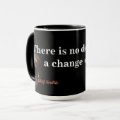 Zitat von Seattle zur Tasse des Todes (Vorderseite Links)