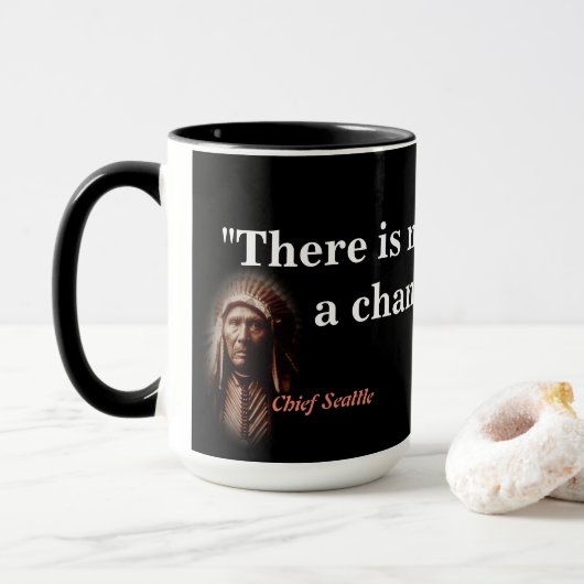 Zitat von Seattle zur Tasse des Todes (Mit Donut)