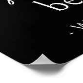 Zitat von Shakespeare - dumme Sterbliche II Poster (Ecke)