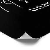 Zitat von Shakespeare - Kampf der Stärken II Poster (Ecke)