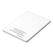 Zitat von Shakespeare - Kampf der Stärken Notizblock (Rotiert)