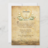 Zitat von Shakespeare | Viel Ado über nichts Einladung (Vorderseite)