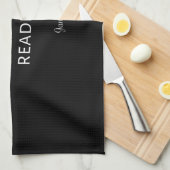 Zitat von Stolz und Vorurteilen III Geschirrtuch (Viertel Falte)