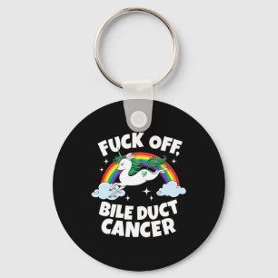 Zitat von unkompliziertem Herzkrebs mit Unicorn Ra Schlüsselanhänger