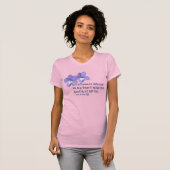Zitat von Vogel-Foot-Violets-Wildblumen T-Shirt (Vorne ganz)