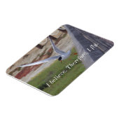 Zitat von Vögeln im Flug Magnet (Linke Seite)