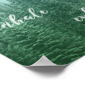 Zitat von Wäldern, die einen Ausschnitt aus der Mo Poster (Ecke)