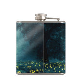 Zitat von Whimsistischen Inspirierend Träumen Flachmann (Rückseite)