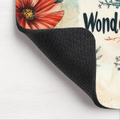 Zitat: Wander oft, wundern Sie sich immer Mousepad (Ecke)