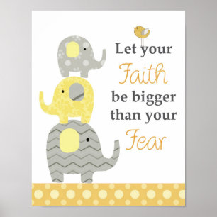 Zitat-Wandkunst für Kinderzimmer und -räume Poster