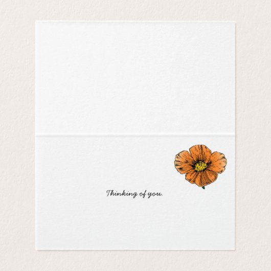 Zitat, "Wege" (Innenseite Aufgefaltet)