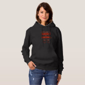 Zitat Will du, um die Braut Ja oder Nein Bach Rett Hoodie (Vorne ganz)