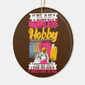 Zitat-Zittern Nähen Fabric Müller Keramik Ornament (Links)