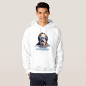 Zitat zu coolen Diogenese Hoodie (Vorne ganz)