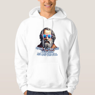 Zitat zu coolen Diogenese Hoodie