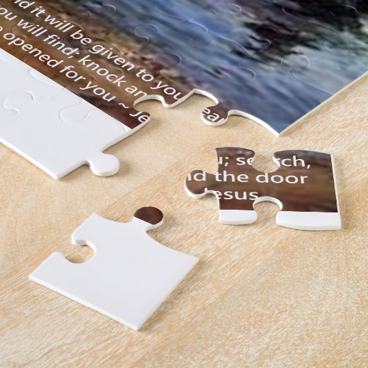 Zitat zu Jesus & Eröffnungstüren Puzzle (Seite)