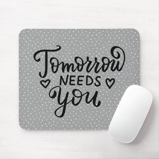 Zitat zu Polka Dots Mousepad (Mit Mouse)
