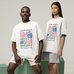 Zitat zu Retro-Boho-Blumenbefall T-Shirt<br><div class="desc">Retro-Boho Blumenzitat-T - Shirt</div>