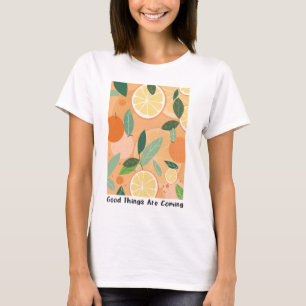 Zitat zu Retro-Boho-Blumenbefall T-Shirt