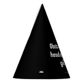 Zitat zu Stolz und Vorurteilen II Partyhütchen (Links)