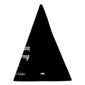 Zitat zu Stolz und Vorurteilen II Partyhütchen (Rechts)