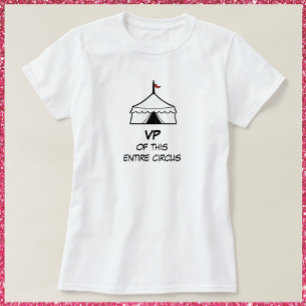 Zitat zu Zehnten aus sonnigen Schwarz-Weiß-Zirkus T-Shirt