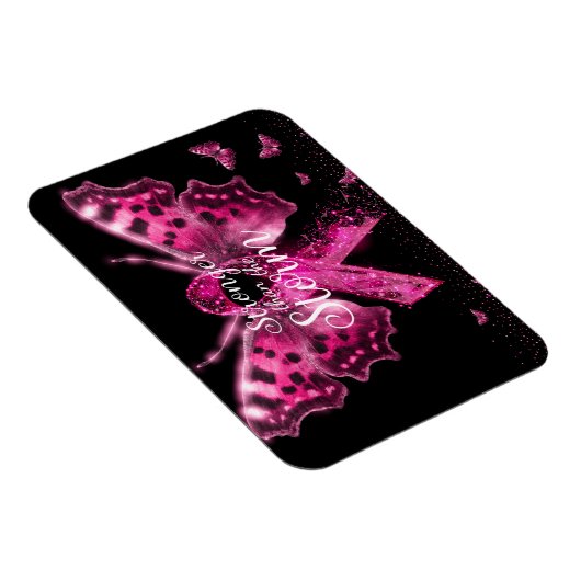 Zitat zum Brustkrebs-Bewusstsein Magnet (Rechte Seite)