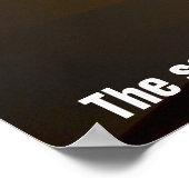 Zitat zum Erfolg von Leuchttürmen Inspiration Poster (Ecke)