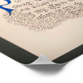 Zitat zum Frieden des Geistes Poster (Ecke)