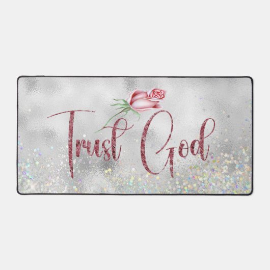 Zitat zum Gott des Inspiration Schreibtischunterlage (Vorderseite)