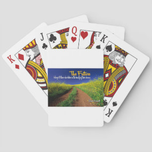 Zitat zum Inspirationstraum — Eleanor Roosevelt Spielkarten