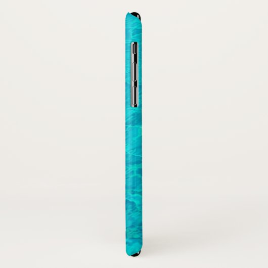 Zitat zum iPhone X-Fall "Water Print" Case-Mate iPhone Hülle (Hinten/Links)