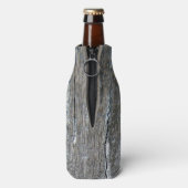 Zitat zum Maulmundbarsch-Fischerboot Flaschenkühler (Flasche Rückseite)