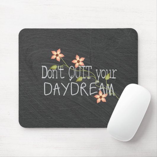 Zitat zum Mouse Pad der Schwarzen Chalkboard-Mouse Mousepad (Mit Mouse)