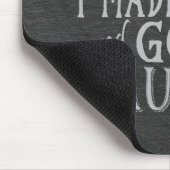 Zitat zum Mouse-Pad in der schwarzen Kopfplatte Mousepad (Ecke)