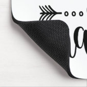 Zitat zum Muttertag der gesegneten Mutter | Mousep Mousepad (Ecke)