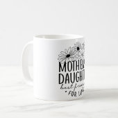 Zitat zum Muttertag Kaffeetasse (Vorderseite Links)