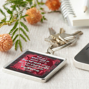 Zitat zum Pferd II - Schlüsselanhänger