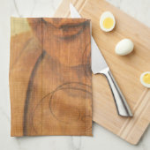 Zitat zum positiven Affirmative Mindfulness Buddhi Geschirrtuch (Viertel Falte)