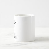 Zitat zum Spaß von Ziegen: Ich ziege (Got) Kaffeetasse (Mittel)