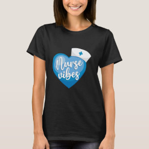 Zitat zum Tag der Pflegekräfte Pflege Vibes T-Shirt