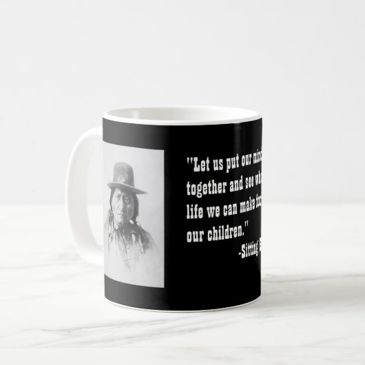 Zitat zum Thema Bull Kaffeetasse (Vorderseite Links)
